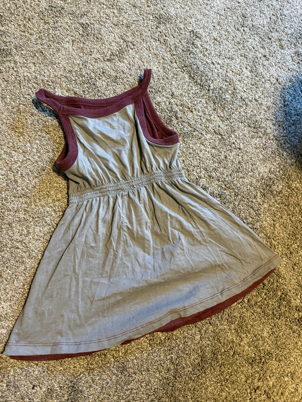 Montana Grizzlies Maroon Girls' Tank Dress - Picture 2 of 5